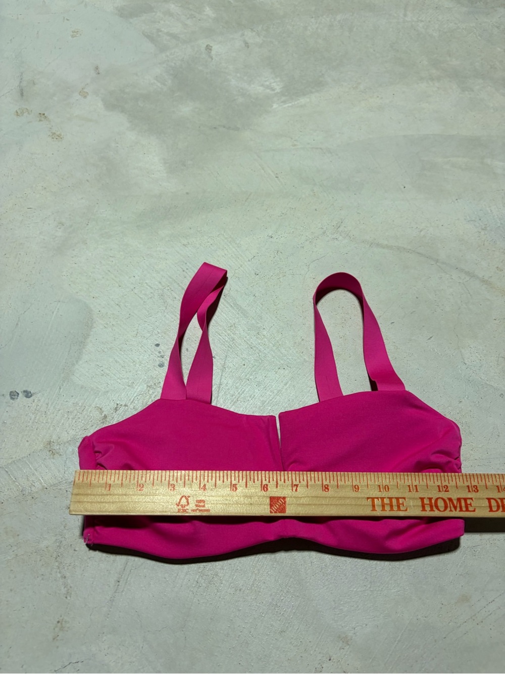 Athleta Hot Pink Women's Bikini Top 34B/c - Picture 6 of 7